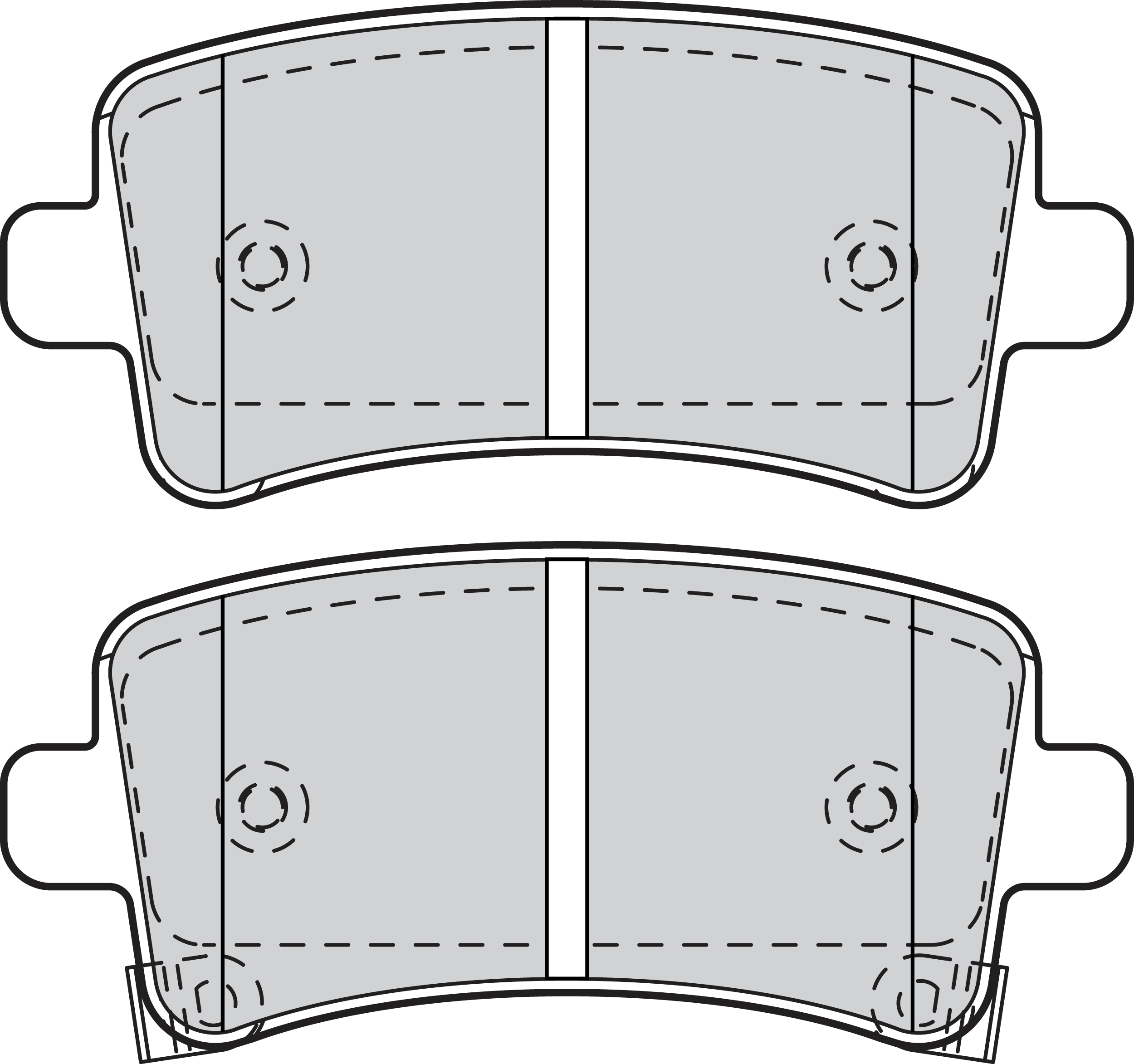 VALEO Bremseklodser 302120 bagaksel for OPEL VAUXHALL SAAB BUICK CHEVROLET (SGM) CHEVROLET