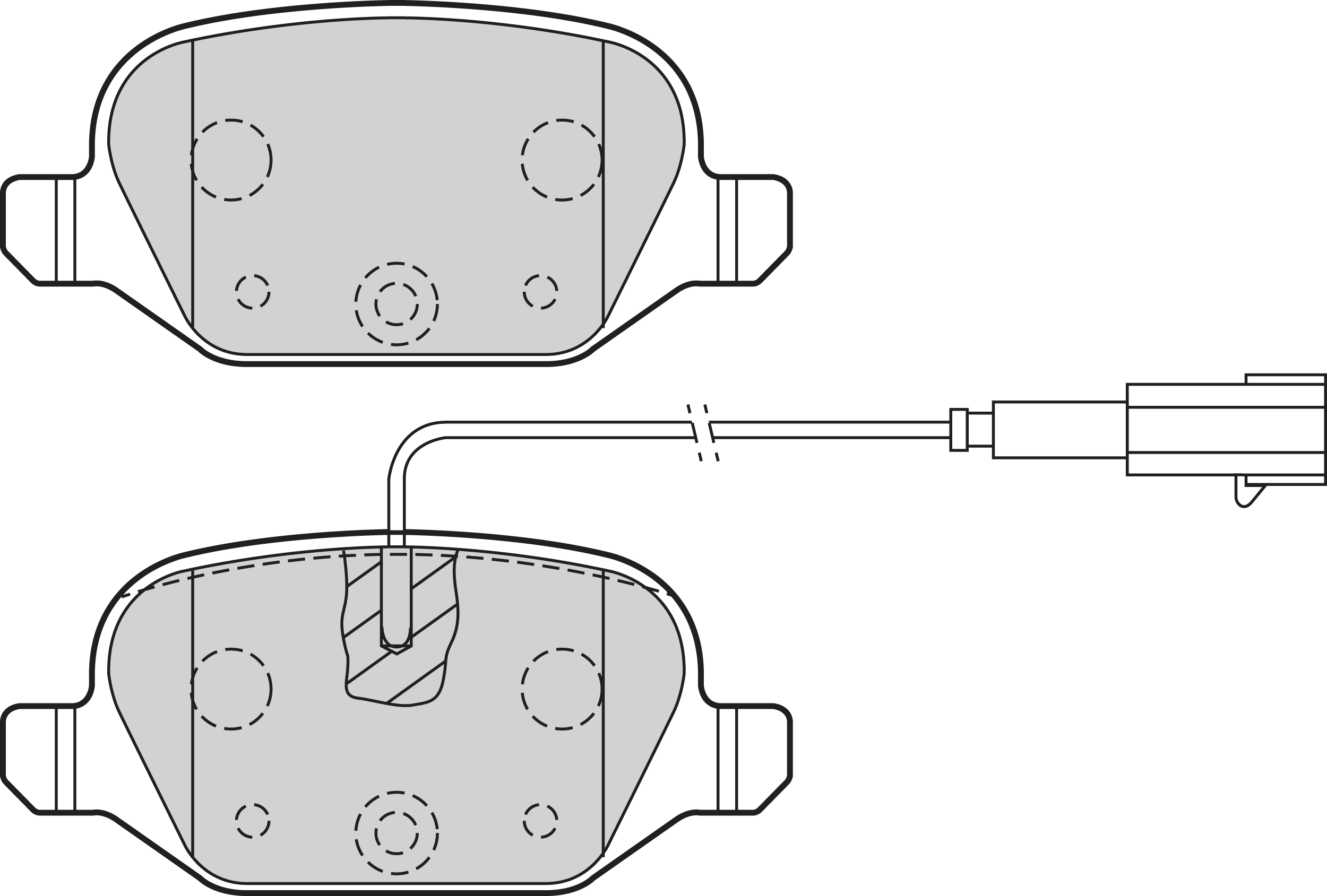 VALEO Bremseklodser 302141 bagaksel for ABARTH