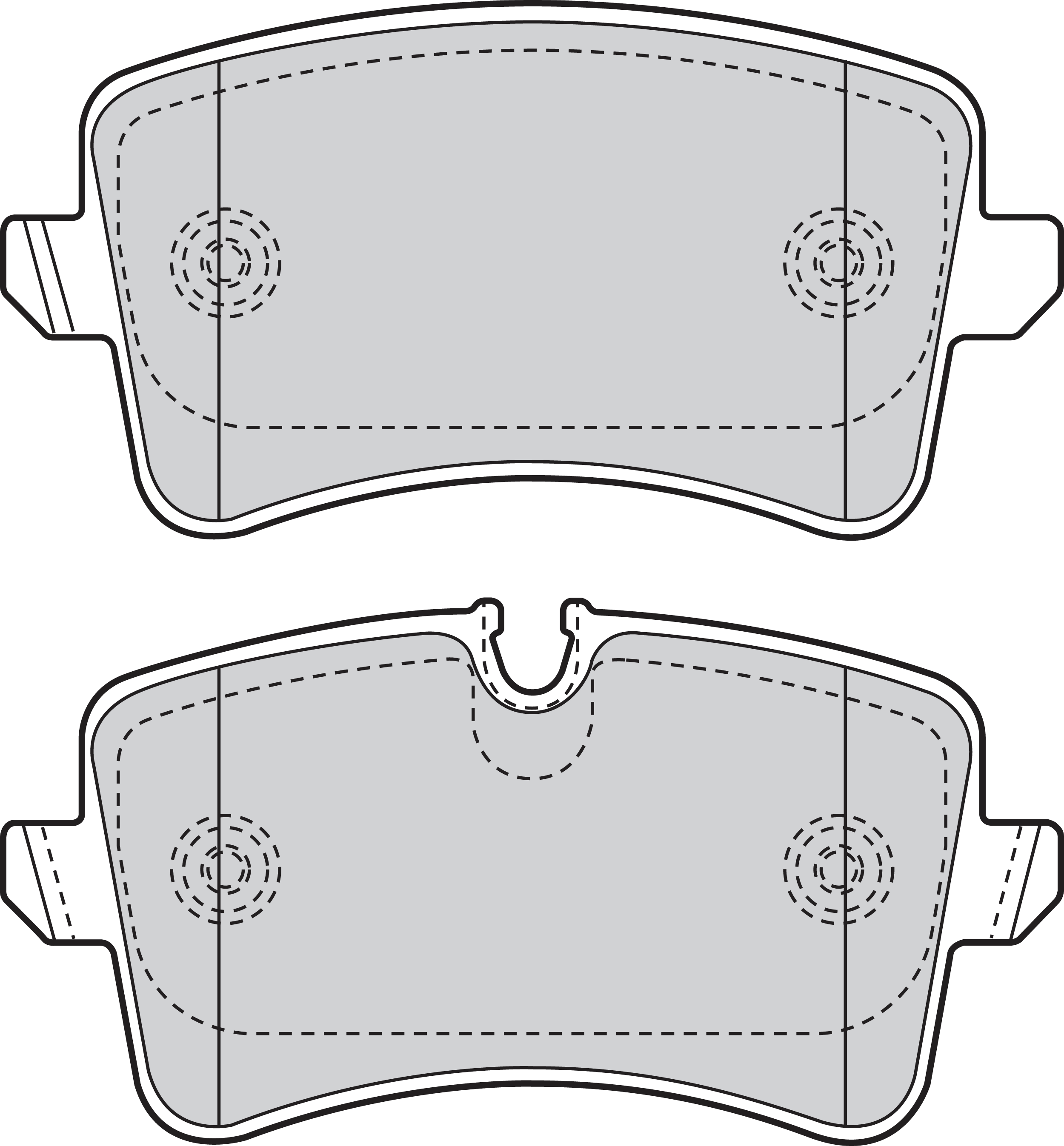 VALEO Bremseklodser 302157 bagaksel for AUDI AUDI (FAW)