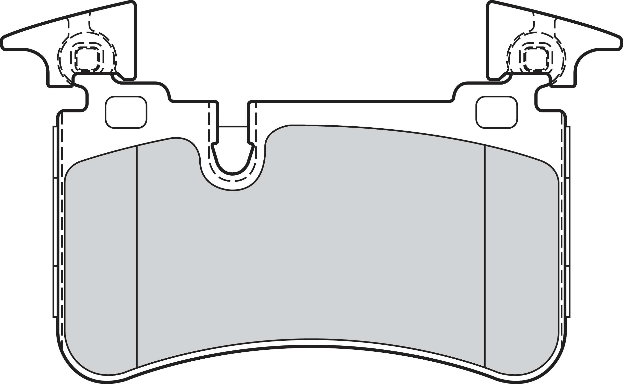 VALEO Bremseklodser 302208 bagaksel for MERCEDES-BENZ