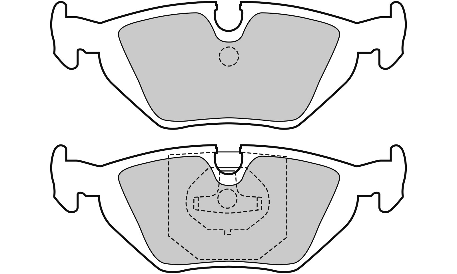 VALEO Bremseklodser 301386 bagaksel for BMW BMW (BRILLIANCE)