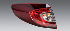 VALEO Baglygte 044085 venstre for RENAULT