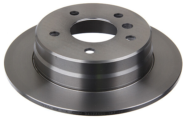 VALEO Bremseskive 186760 bagaksel fuld 258mm 8mm for MERCEDES-BENZ