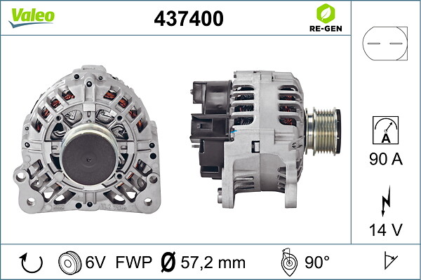 VALEO Generator 437400 for FORD VW AUDI SEAT