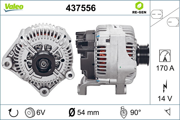 VALEO Generator 437556 for BMW