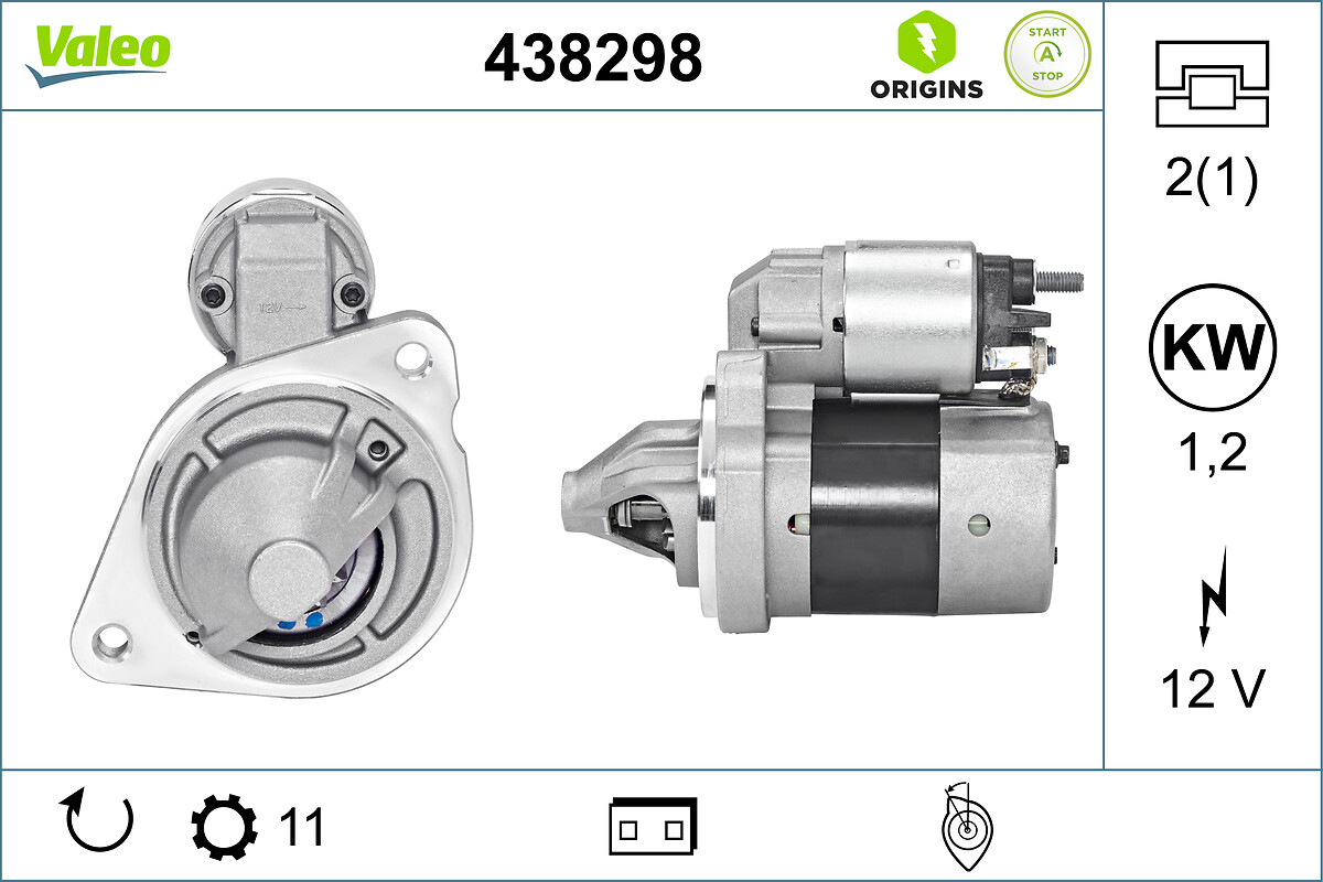 VALEO Starter 438298 for FORD FORD (CHANGAN)