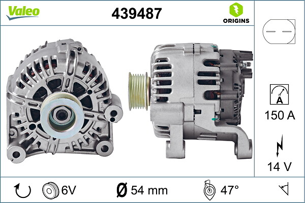 VALEO Generator 439487 for BMW