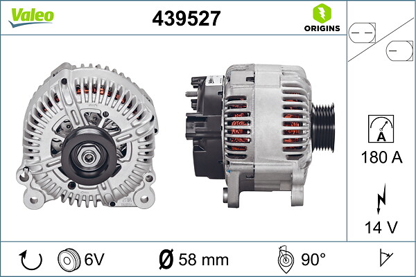 VALEO Generator 439527 for AUDI VW AUDI (FAW)