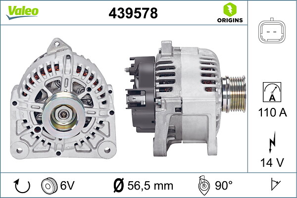 VALEO Generator 439578 for DACIA