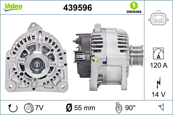 VALEO Generator 439596 for RENAULT