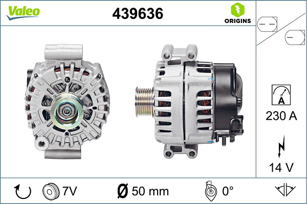 VALEO Generator 439636 for BMW