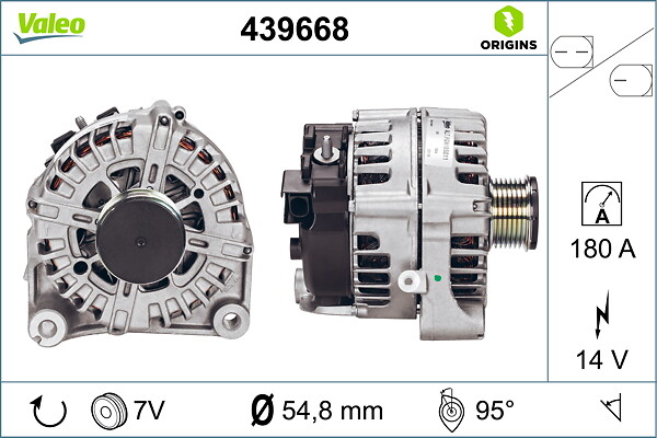 VALEO Generator 439668 for BMW