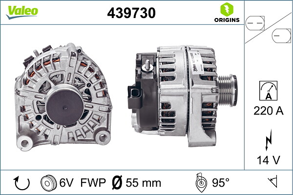 VALEO Generator 439730 for BMW