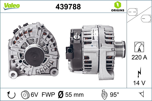 VALEO Generator 439788 for BMW