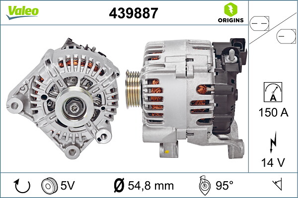 VALEO Generator 439887 for BMW TOYOTA