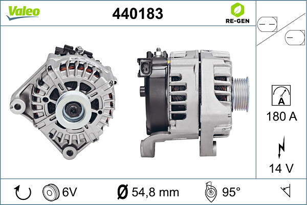 VALEO Generator 440183 for BMW