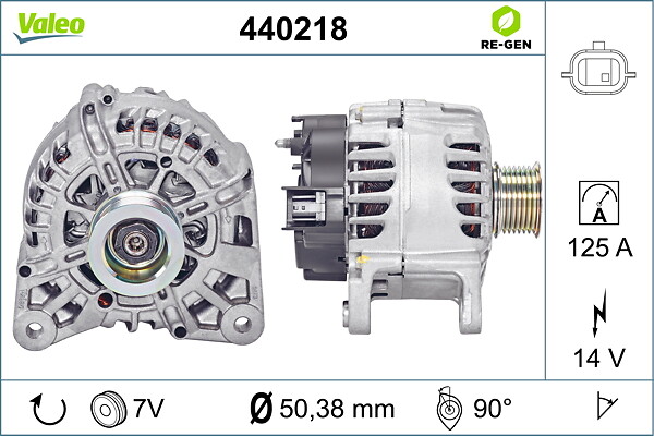 VALEO Generator 440218 for RENAULT