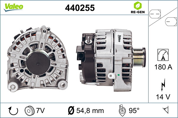 VALEO Generator 440255 for BMW