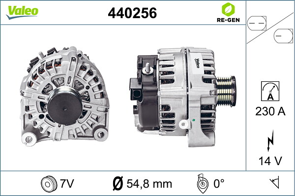 VALEO Generator 440256 for BMW