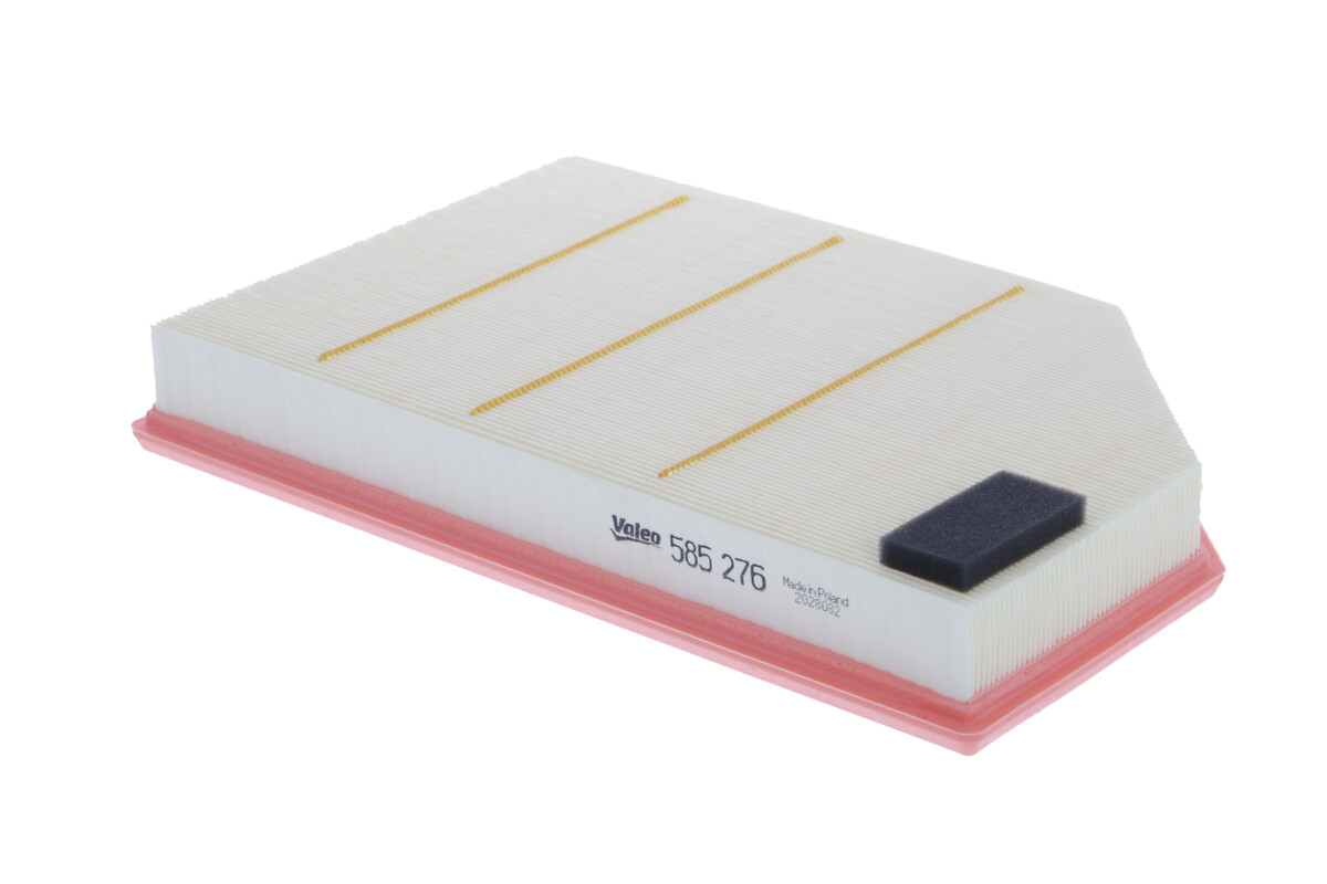 VALEO Luftfilter 585276 Filterindsats length_mm_203|Længde [mm]|225 width_mm_206|Bredde [mm]|346 height_mm_209|Højde [mm]|56 weight_kg_212|Vægt [kg]|0