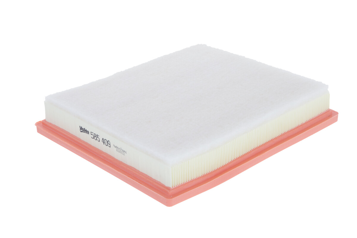 VALEO Luftfilter 585409 Filterindsats length_mm_203|Længde [mm]|291 width_mm_206|Bredde [mm]|258 height_mm_209|Højde [mm]|53 weight_kg_212|Vægt [kg]|0