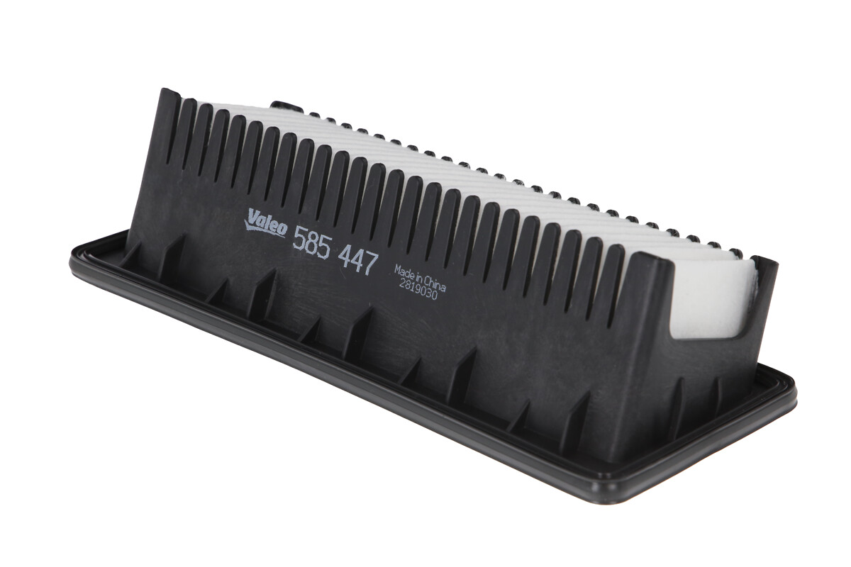 VALEO Luftfilter 585447 Filterindsats length_mm_203|Længde [mm]|274 width_mm_206|Bredde [mm]|103 height_mm_209|Højde [mm]|78 weight_kg_212|Vægt [kg]|0