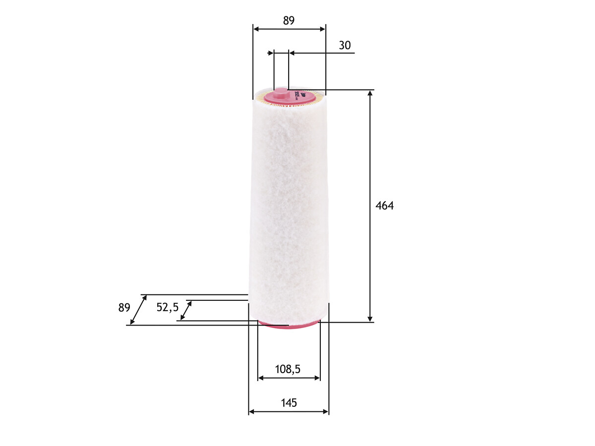 VALEO Luftfilter 585625 Filterindsats height_mm_209|Højde [mm]|498 outer_diameter_mm_497|Yderdiameter [mm]|145 outer_diameter_1_mm_978|Yderdiameter 1