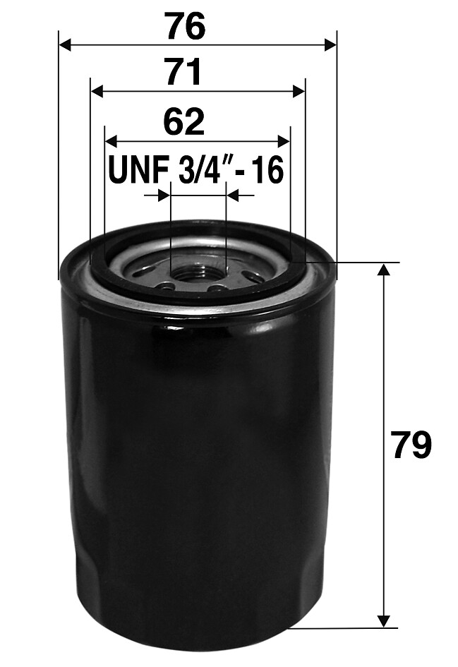 VALEO Oliefilter 586009 Påskruet 92mm UNF 3/4 -16 for SUZUKI FORD AC VW PEUGEOT