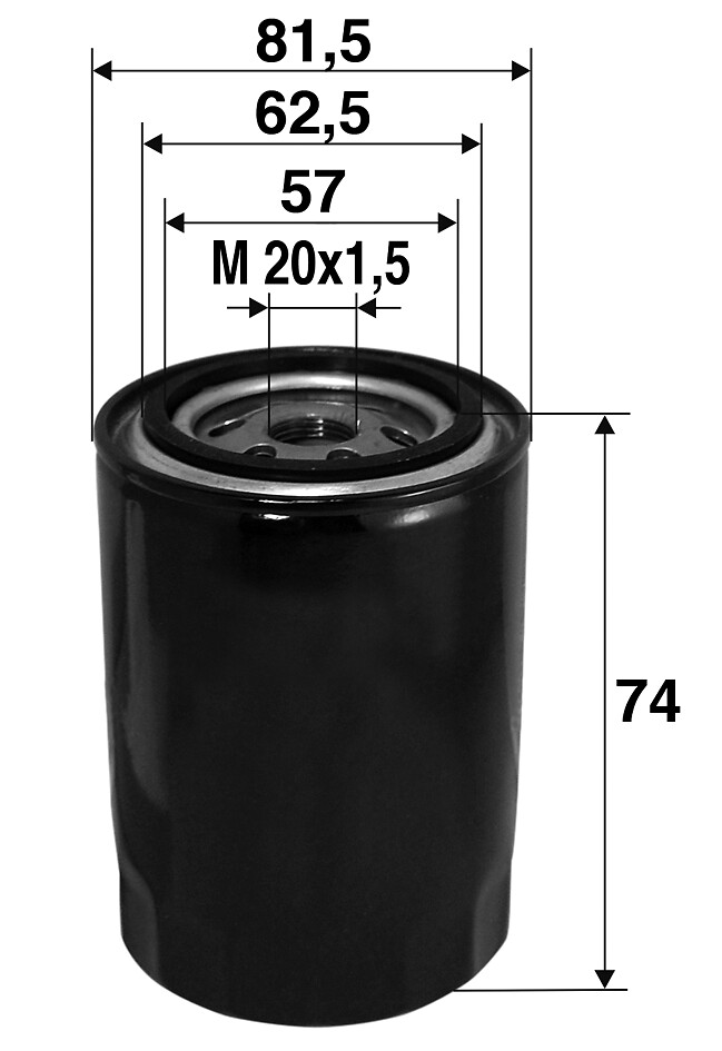 VALEO Oliefilter 586017 Påskruet 76mm M20x1.5 for OPEL FORD MITSUBISHI VAUXHALL GME ISUZU SMART HYUNDAI GALLOPER KIA GENESIS MAZDA SUBARU PROTON AMC