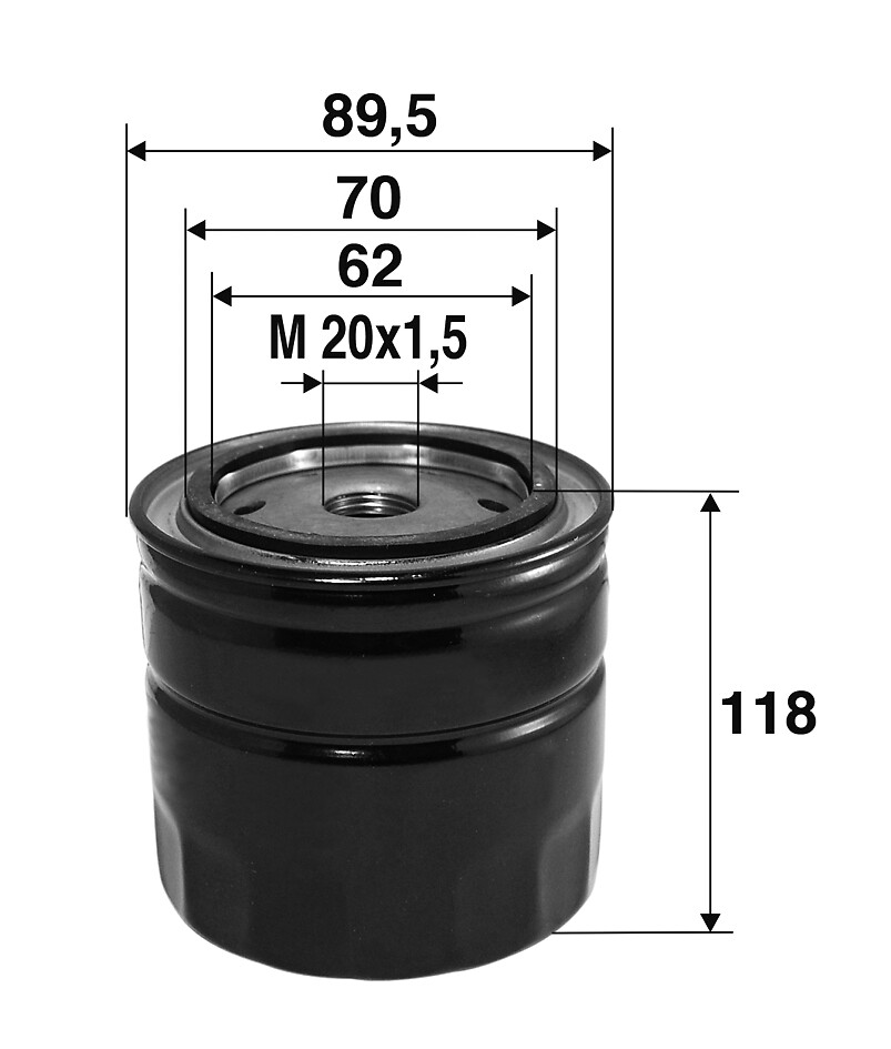 VALEO Oliefilter 586035 Påskruet 114mm M20x1.5 for FORD FIAT VAUXHALL CITROËN PEUGEOT AC
