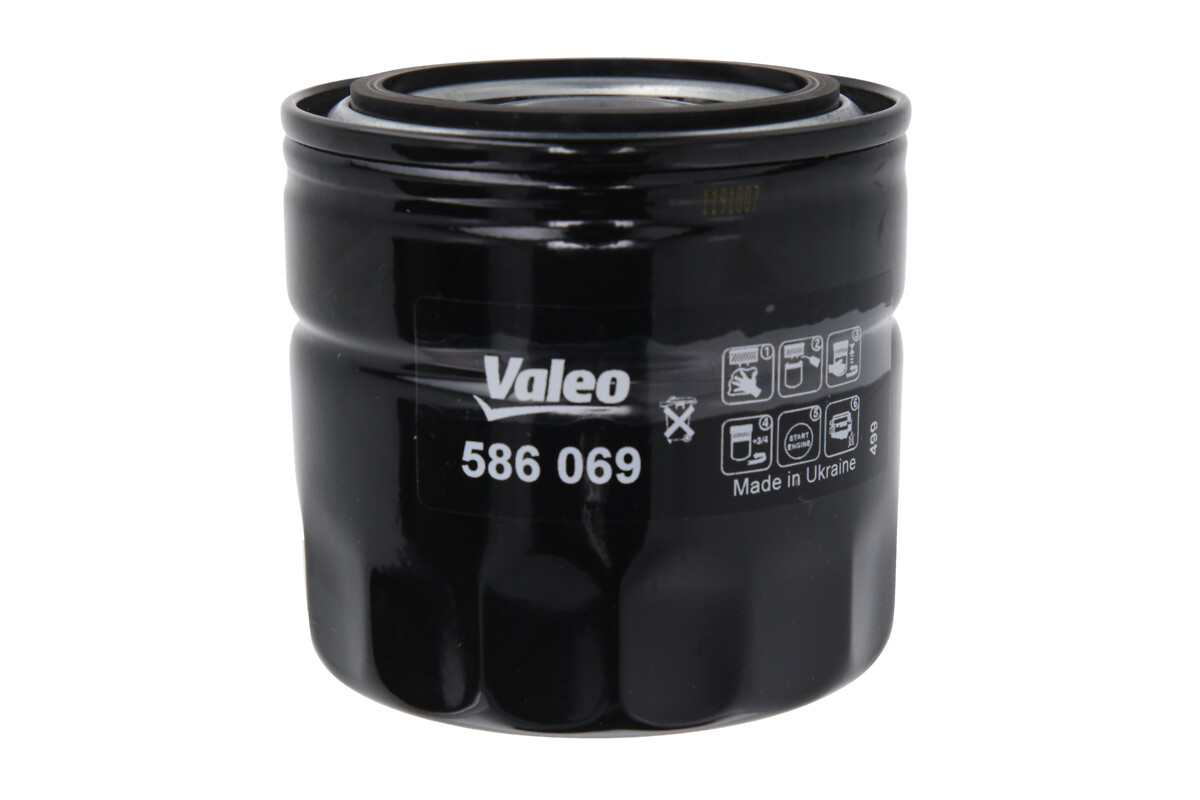 VALEO Oliefilter 586069 Påskruet 96mm for JEEP