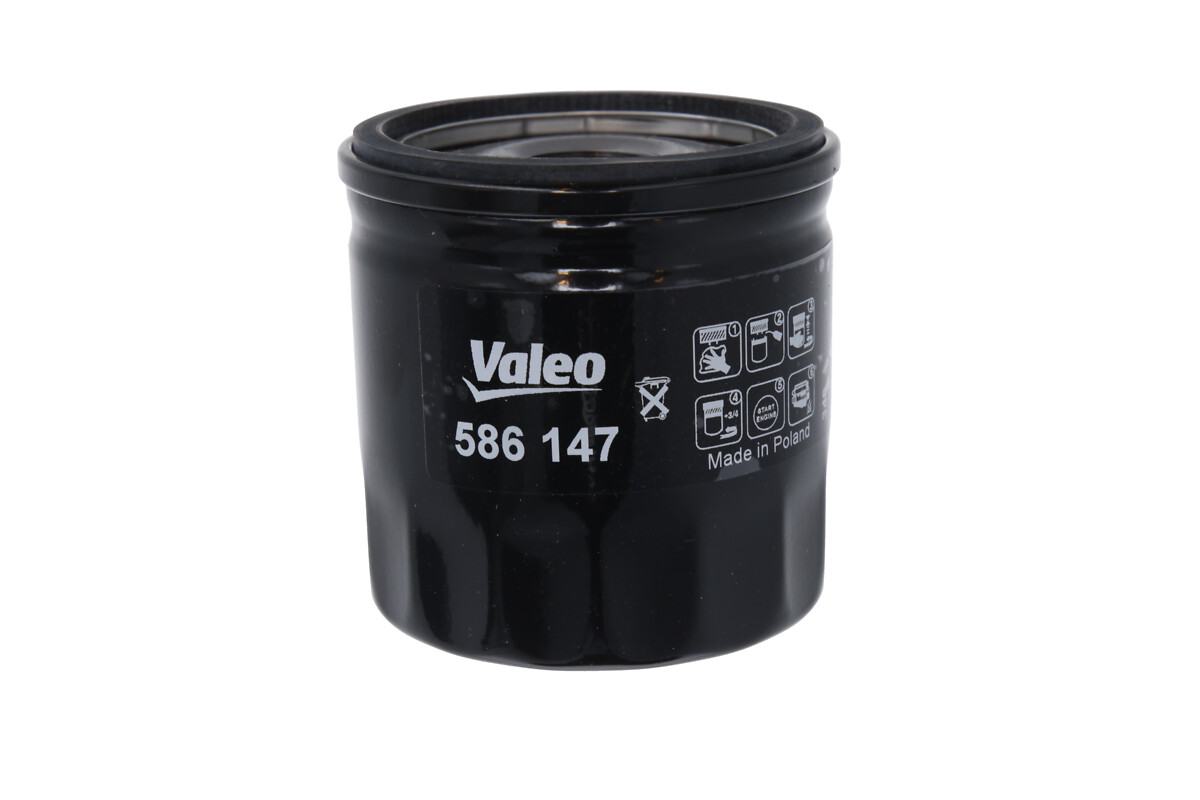 VALEO Oliefilter 586147 Påskruet 79mm M22x1.5 for FORD PEUGEOT LAND ROVER