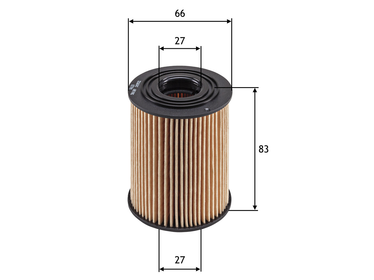 VALEO Oliefilter 586569 Filterindsats height_mm_209|Højde [mm]|83 outer_diameter_mm_497|Yderdiameter [mm]|66 outer_diameter_1_mm_978|Yderdiameter 1 [m