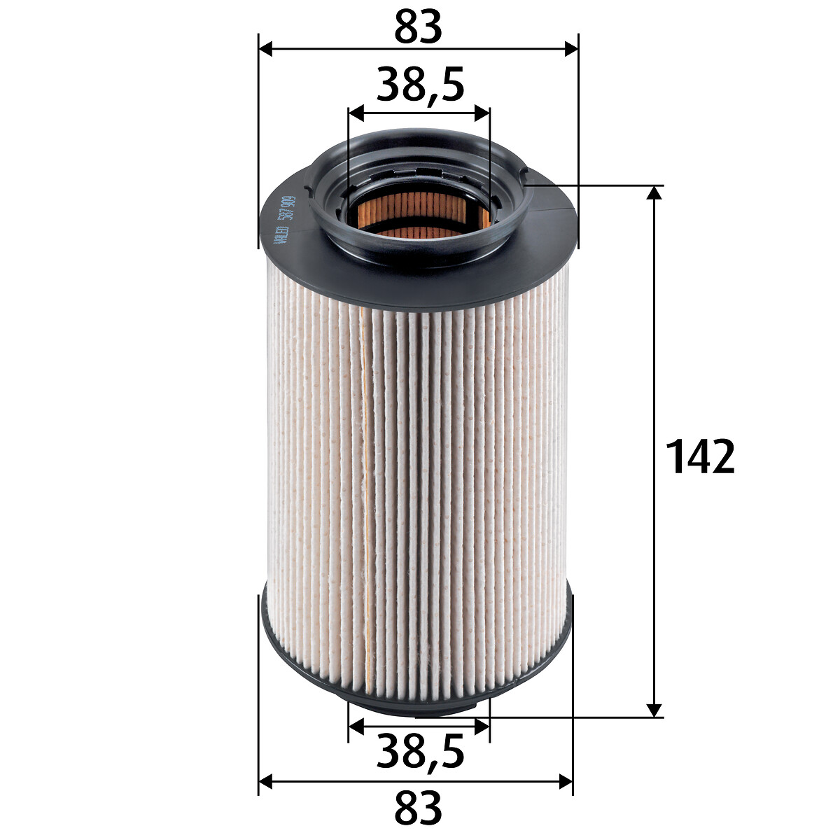 VALEO Brændstof-filter 587909 Filterindsats height_mm_209|Højde [mm]|142 outer_diameter_1_mm_978|Yderdiameter 1 [mm]|83 outer_diameter_2_mm_979|Yderdi