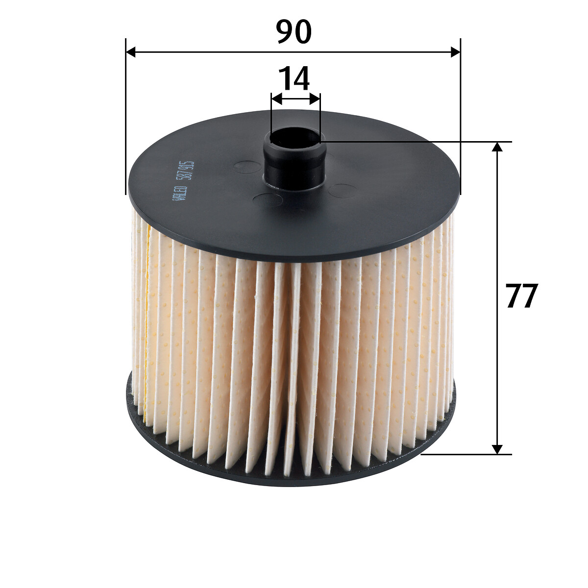 VALEO Brændstof-filter 587915 Filterindsats height_mm_209|Højde [mm]|76 outer_diameter_mm_497|Yderdiameter [mm]|90 outer_diameter_1_mm_978|Yderdiamete