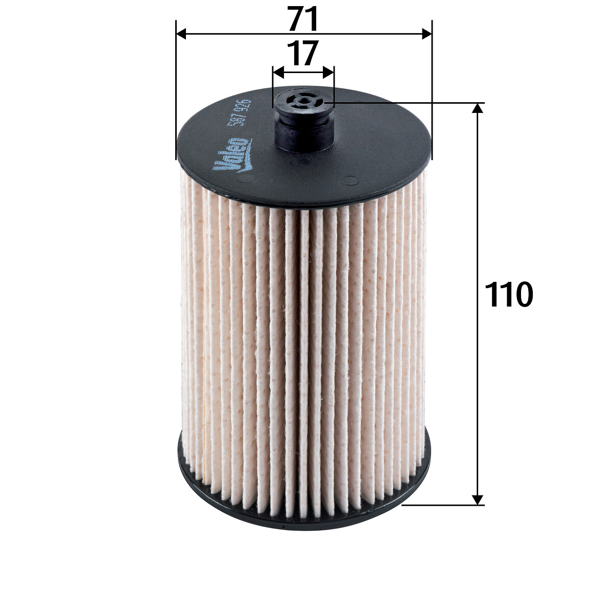 VALEO Brændstof-filter 587926 Filterindsats height_mm_209|Højde [mm]|110 outer_diameter_mm_497|Yderdiameter [mm]|71 inner_diameter_mm_496|Indvendig di