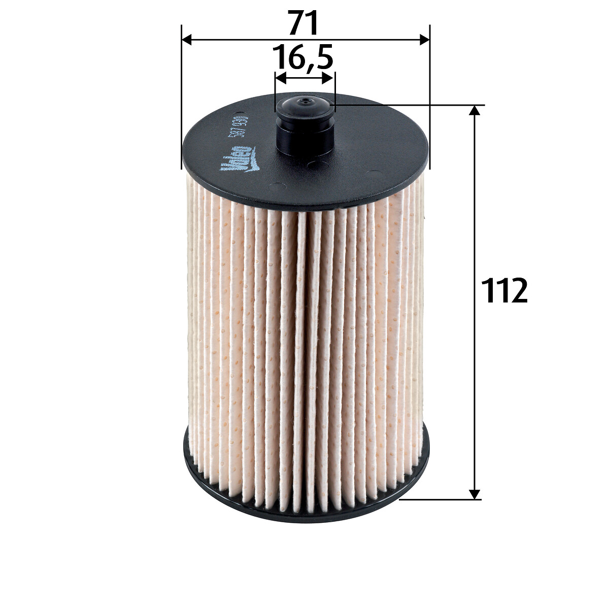 VALEO Brændstof-filter 587930 Filterindsats height_mm_209|Højde [mm]|112 outer_diameter_mm_497|Yderdiameter [mm]|71 outer_diameter_1_mm_978|Yderdiamet
