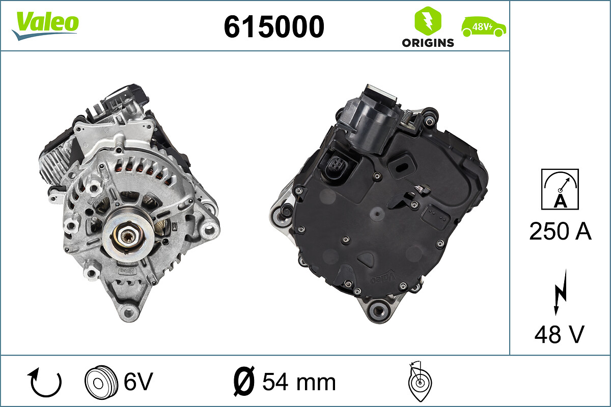 VALEO Generator, starter 615000 for JAGUAR LAND ROVER LAND ROVER (CHERY)