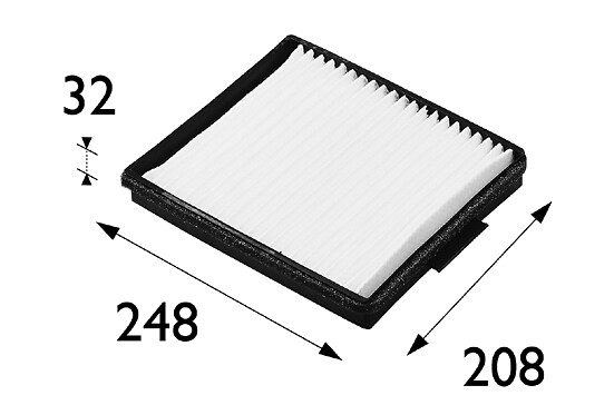 VALEO Kabineluftfilter 698196 for HONDA ROVER