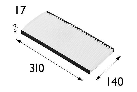 VALEO Kabineluftfilter 698198 for FIAT LANCIA