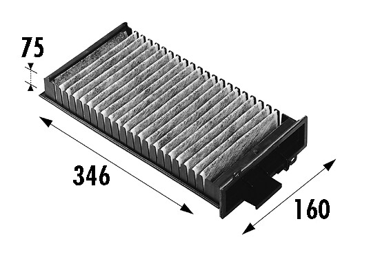 VALEO Kabineluftfilter 698541 for CITROËN