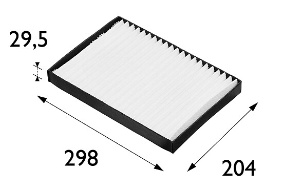 VALEO Kabineluftfilter 698606 for SEAT