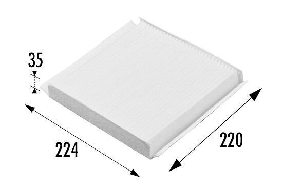 VALEO Kabineluftfilter 698657 for PEUGEOT