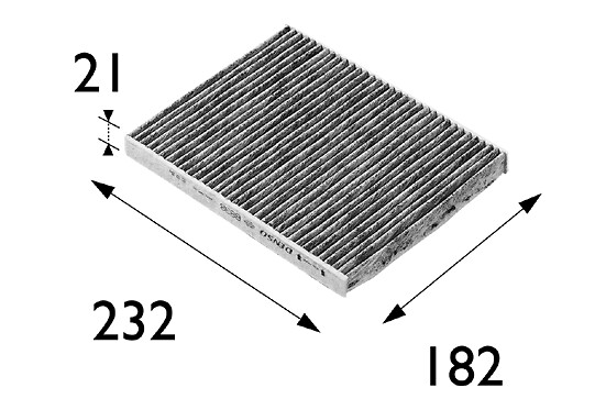VALEO Kabineluftfilter 698692 for LANCIA