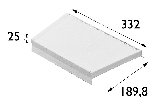 VALEO Kabineluftfilter 698700 for MERCEDES-BENZ
