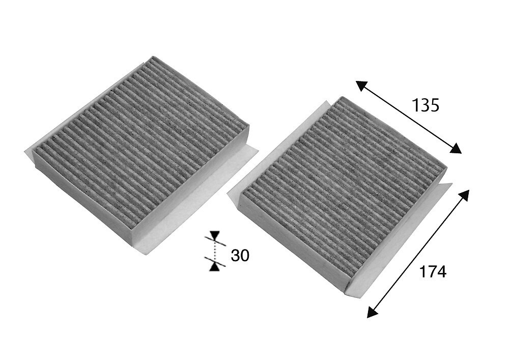 VALEO Kabineluftfilter 698747 for ALFA ROMEO