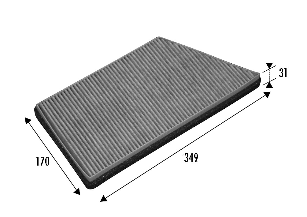 VALEO Kabineluftfilter 698749 for PEUGEOT NAZA