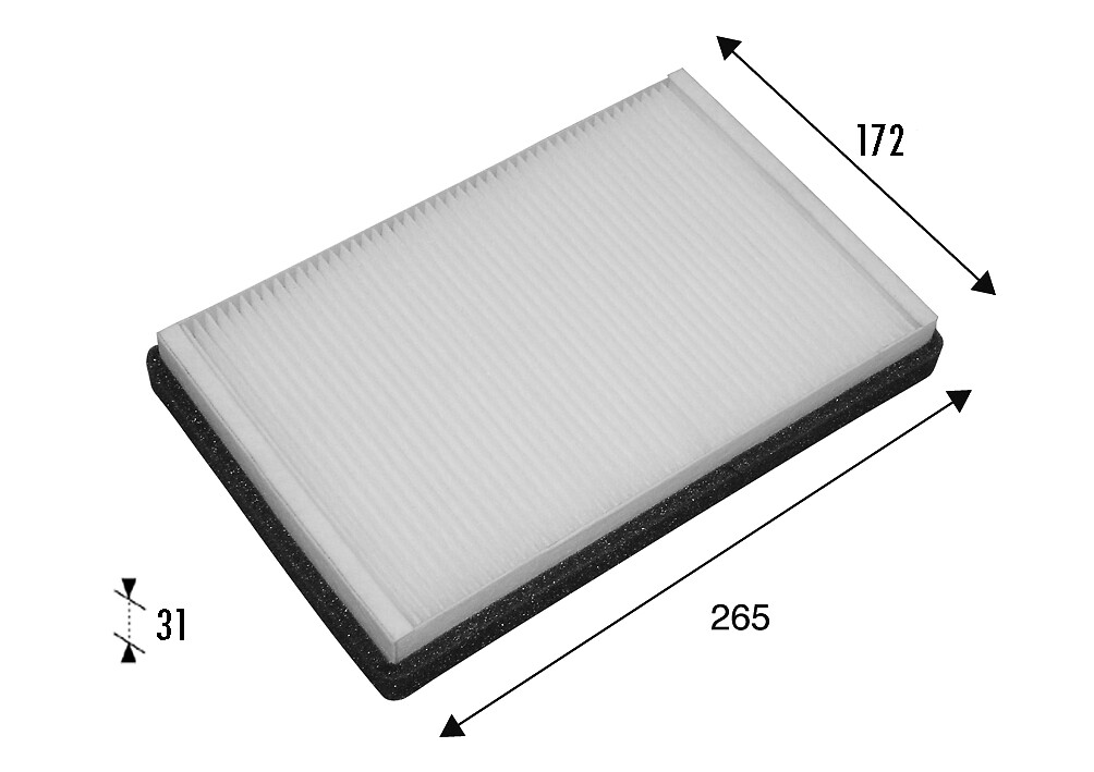VALEO Kabineluftfilter 698770 for VOLVO