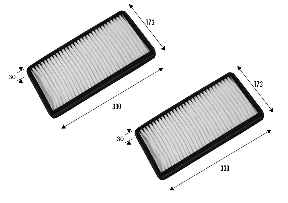 VALEO Kabineluftfilter 698856 for BMW