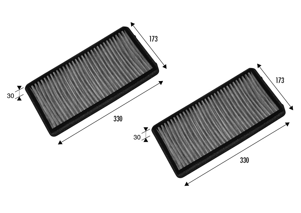 VALEO Kabineluftfilter 698857 for ROLLS-ROYCE BMW